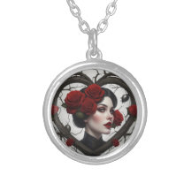Gothic Woman in Heart