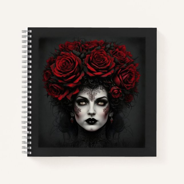 Gothic Woman Notebook (Front)