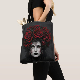 Gothic Woman Tote Bag