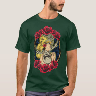 Gothic Women Skeleton Goth Fashion Gobincore Aesth T-Shirt