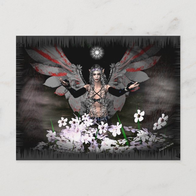 Gothick Fairy Postcard (Front)