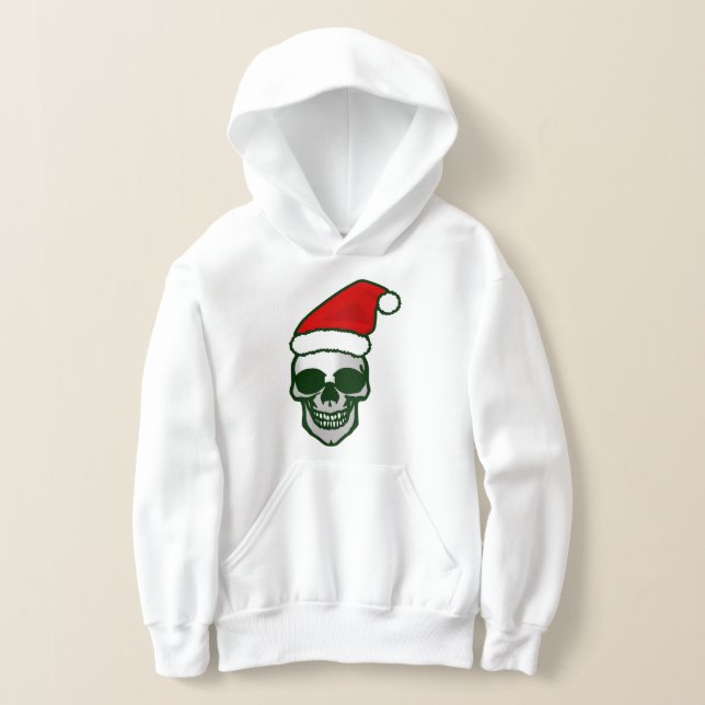 gothmas ugly christmas skull santa (Laydown)