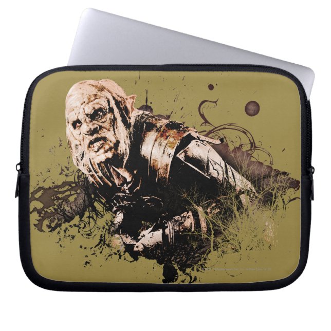 Gothmog Orc Vector Collage Laptop Sleeve (Front)