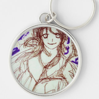 gothos girl key ring