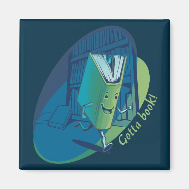 Gotta Book Magnet (Front)