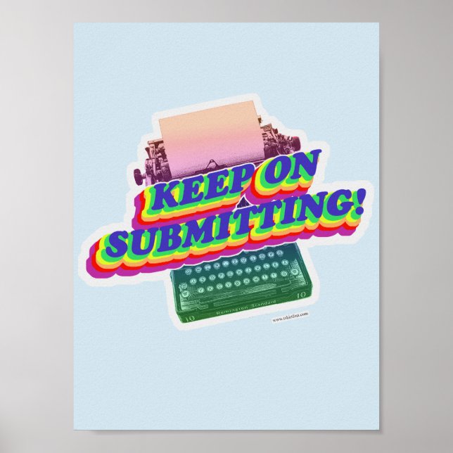 Gotta Keep Submitting Author Process Design Poster (Front)
