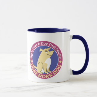 "Gotta Love A Dog That Smells v.2" Nose Work Mug