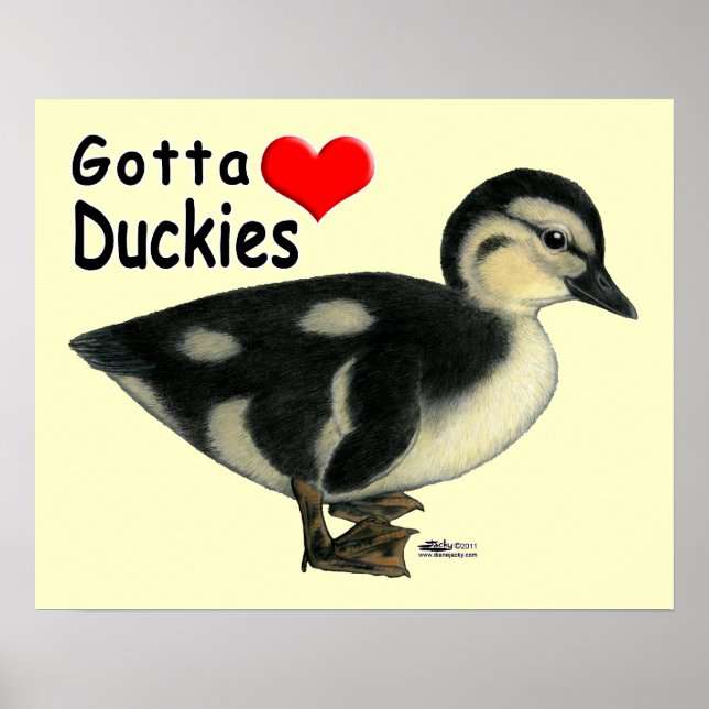 Gotta Love Duckies Poster (Front)