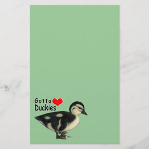 Gotta Love Duckies Stationery