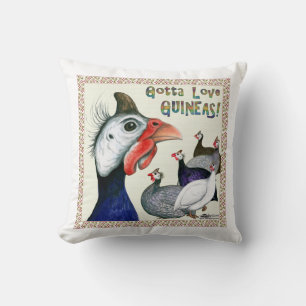 Gotta Love Guineas! Cushion