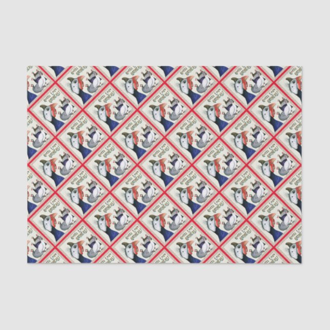 Gotta Love Guineas! Tissue Paper (Front)