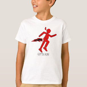 Gotta Run Running Girl T-Shirt