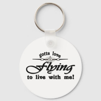 gottaloveflying key ring