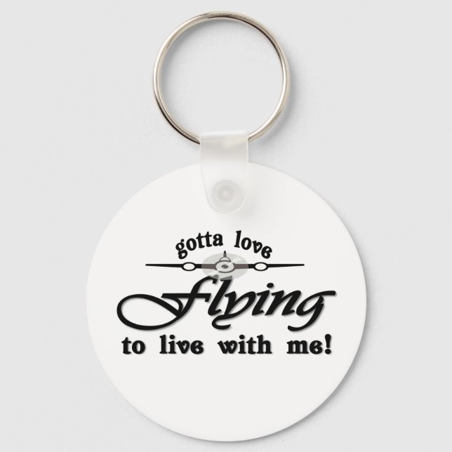 gottaloveflying key ring (Front)