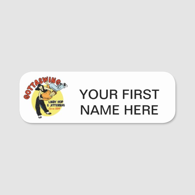 Gottaswing Name Tag 3 (Front)