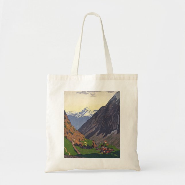 Gotthard Pass mountain pass in the Alps Tote Bag (Front)
