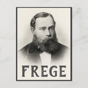 Gottlob Frege Postcard