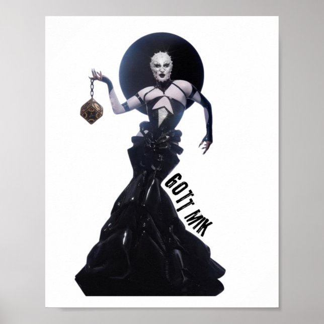 Gottmik Sticker1  Poster (Front)