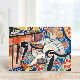 Gouache Henry Lyman Saÿen Card