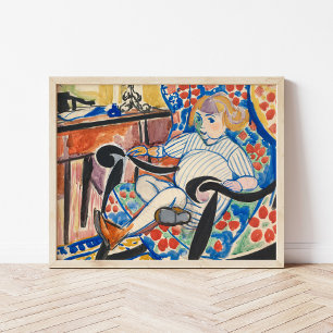 Gouache Henry Lyman Saÿen Poster