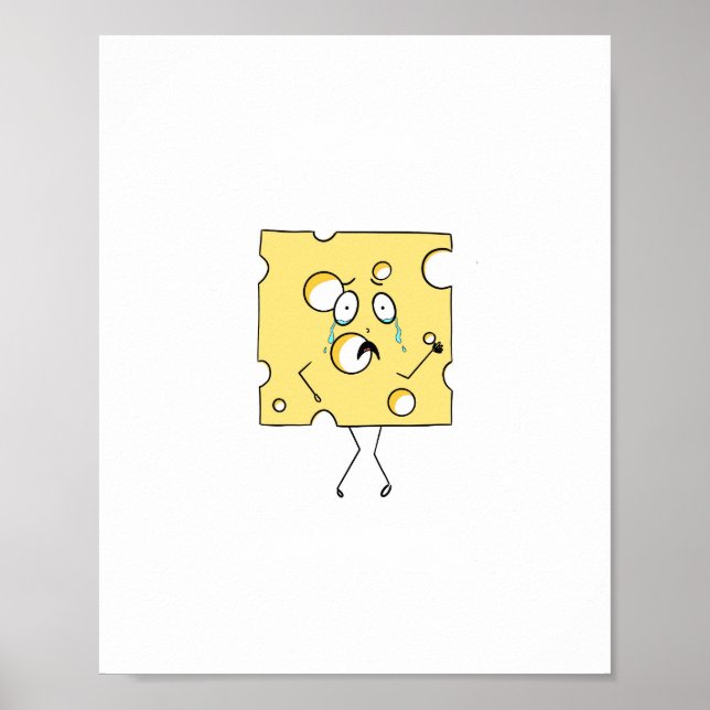 Gouda Cheese, cheese theme Poster (Front)