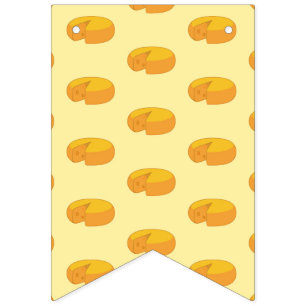 Gouda Cheese Rounds Dutch Foodie Gastronomy Bunting