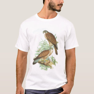 Gould - Kestrel - Falco tinnunculus T-Shirt