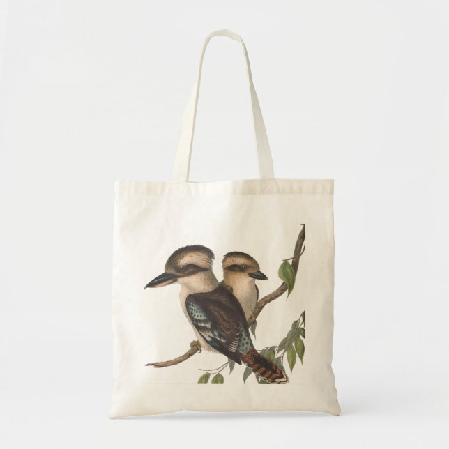 Gould Kookaburra Australiana Tote Bag (Front)
