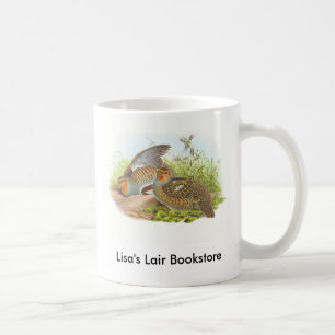 Gould - Partridge - Perdix perdix Bookstore Promo Coffee Mug