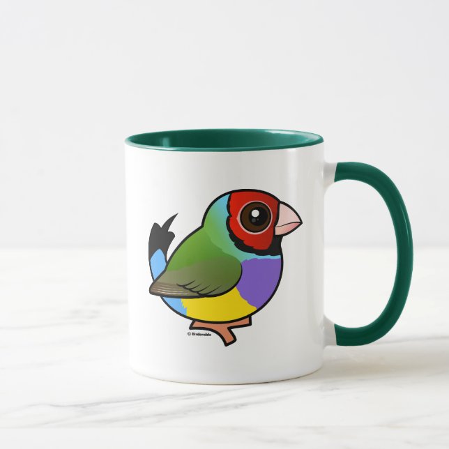 Gouldian Finch Mug (Right)