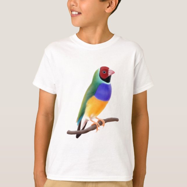 Gouldian Finch T-Shirt (Front)