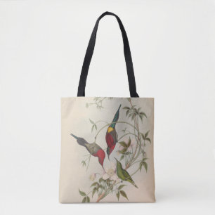 Goulpourah Sun-Bird by John Gould Tote Bag