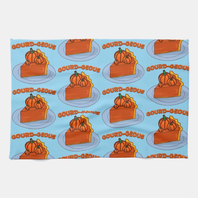 Gourd-geous Tea Towel (Horizontal)