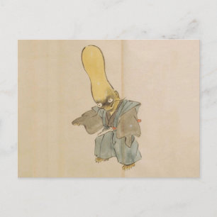 Gourd-Headed Youkai Swordsman (Wedding Scroll) Postcard