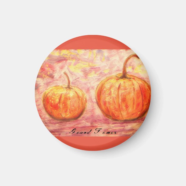 Gourd Times Magnet (Front)