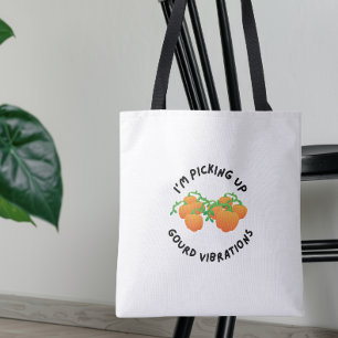 Gourd vibrations tote bag