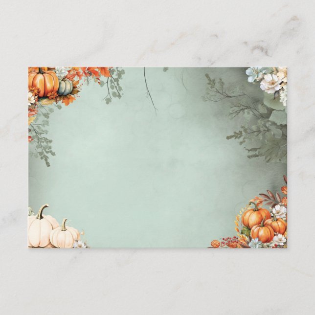 Gourdegous Blank Recipe Card (Front)