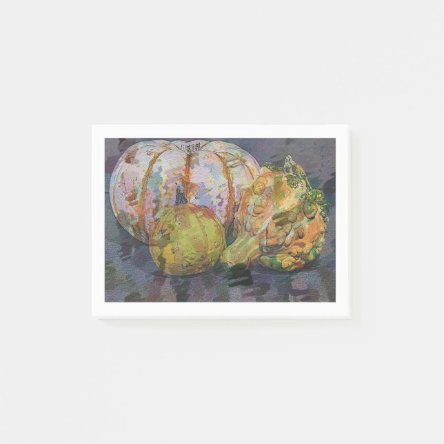 Gourds and Pumpkin  Post-it Notes (Front)