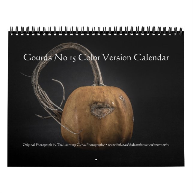 Gourds No 15 Colour Version Calendar (Cover)