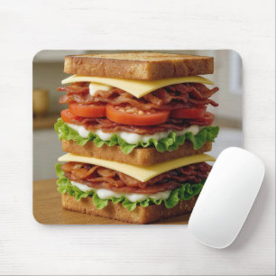 Gourmet B.L.T. Sandwich Mouse Pad