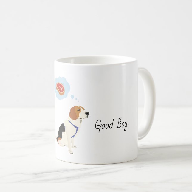 Gourmet Beagle Dog Coffee Mug (Front Right)