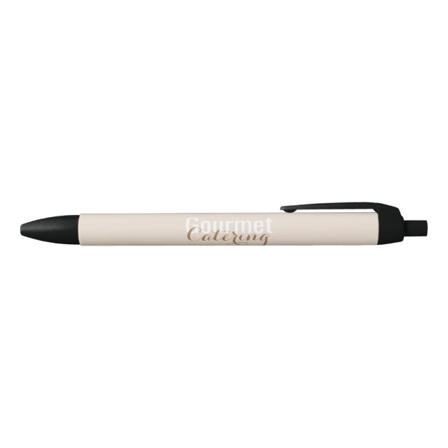 Gourmet Catering Black Ink Pen (Top)