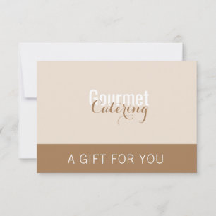 Gourmet Catering Gift Certificate