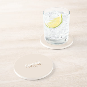 Gourmet Catering Sandstone Coaster