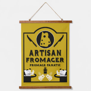 Gourmet Cheese lover Gift Hanging Tapestry