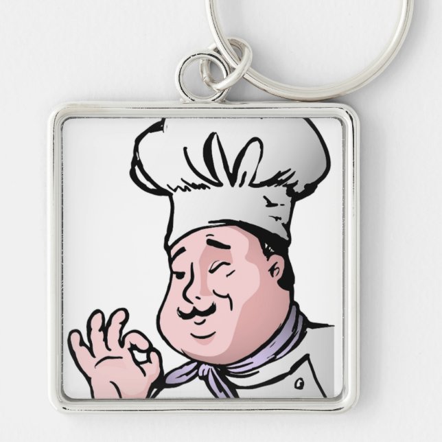 GOURMET CHEF KEY RING (Front)