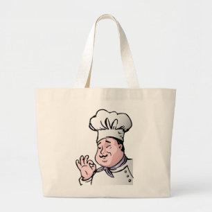 GOURMET CHEF LARGE TOTE BAG