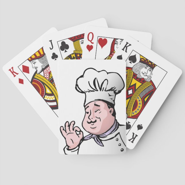 GOURMET CHEF PLAYING CARDS (Back)
