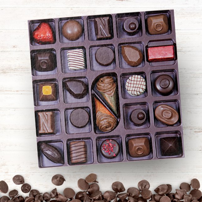 Gourmet Chocolate Truffles Box Jigsaw Puzzle (Creator Uploaded)