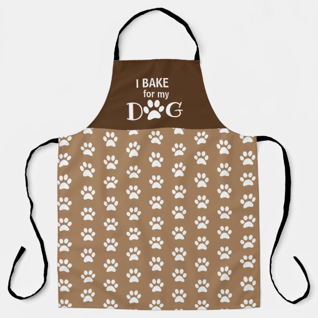 Gourmet Dog Treat Bakery Apron (Front)